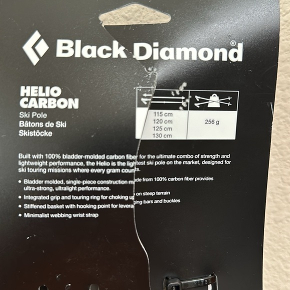 Black Diamond HELIO CARBON SKI POLES - Picture 10 of 12